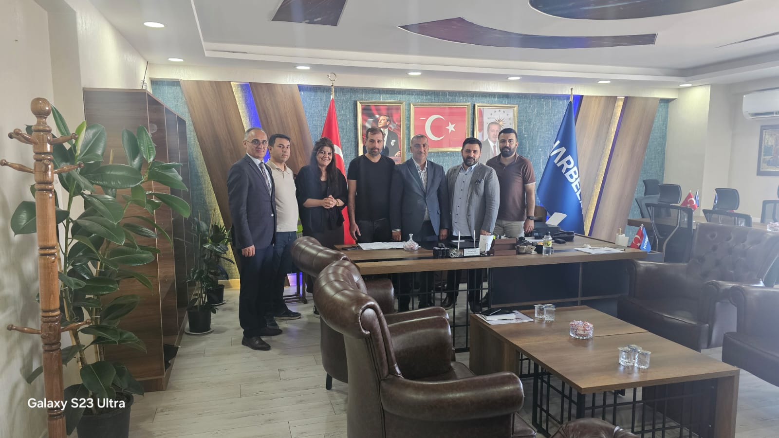 Mimarlar Odası Şanlıurfa Şubesi’nden HARBEL A.Ş’ye Ziyaret