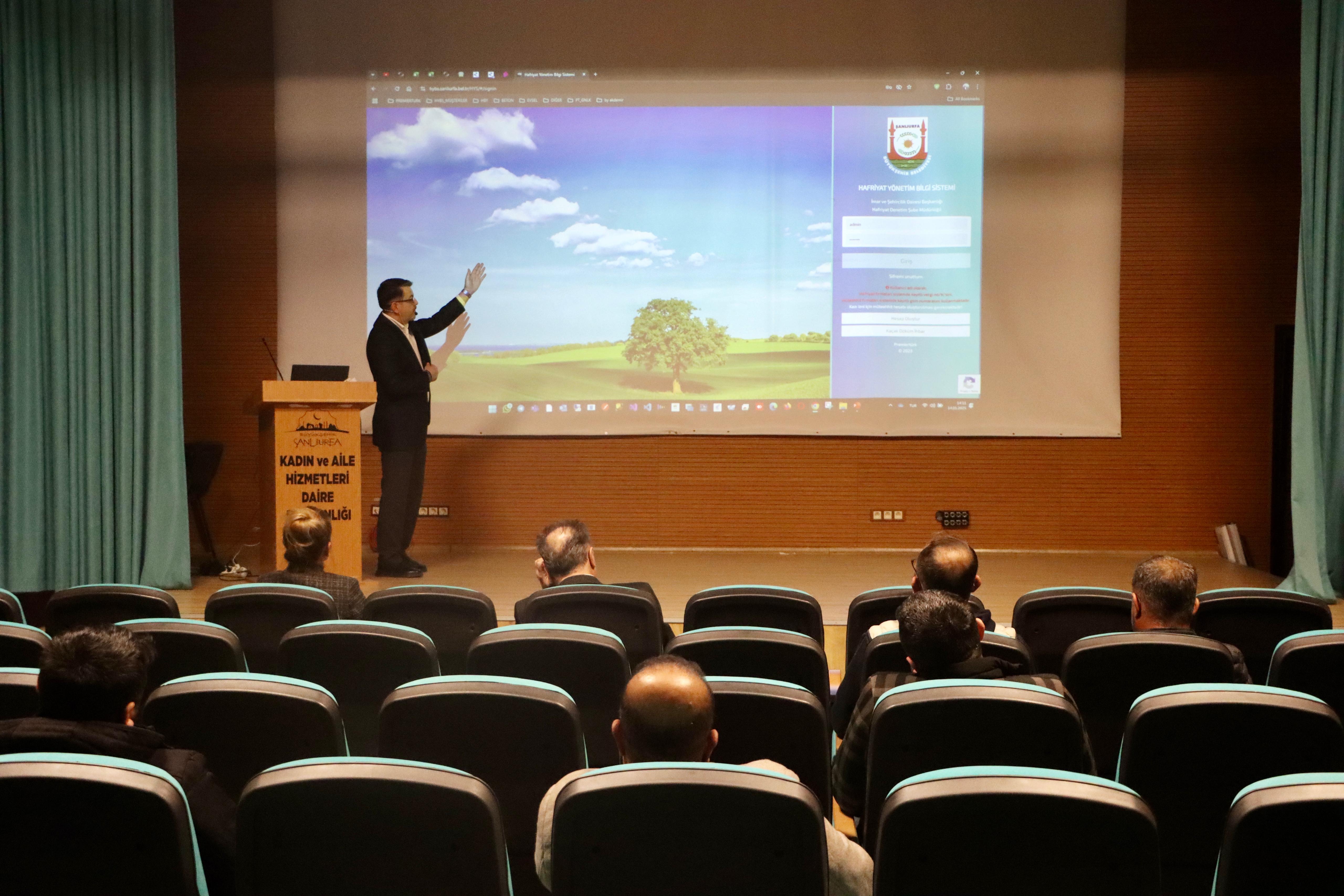 HAFRİYAT YÖNETİMİ BİLGİ SİSTEMİ HAYATA GEÇİRİLDİ